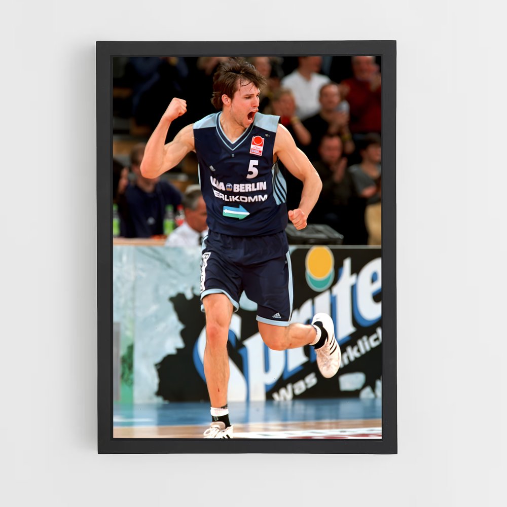 Poster En Piste avec Alba – affiche Basketball (vue 2)